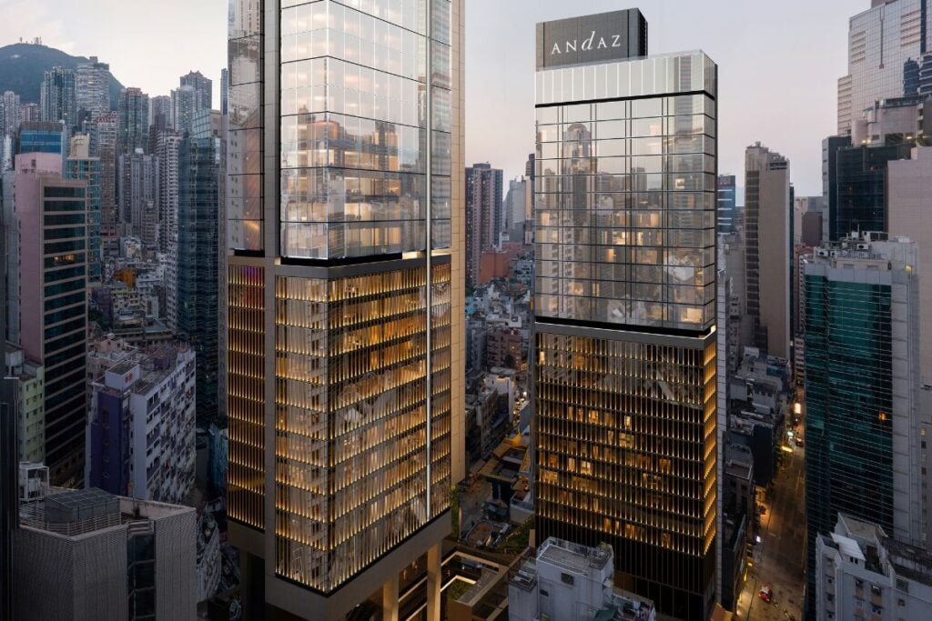 Andaz Hong Kong Central opening in 2027 at Wellington Street development Andaz Hong Kong Central opening in 2027