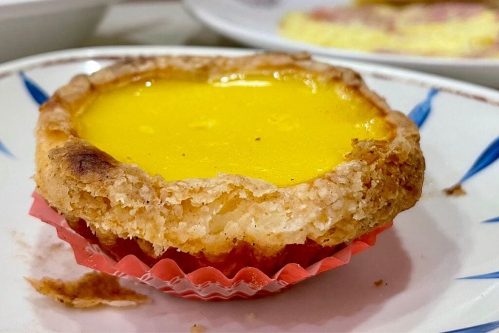 Gold Garden Cafe best egg tarts in Hong Kong