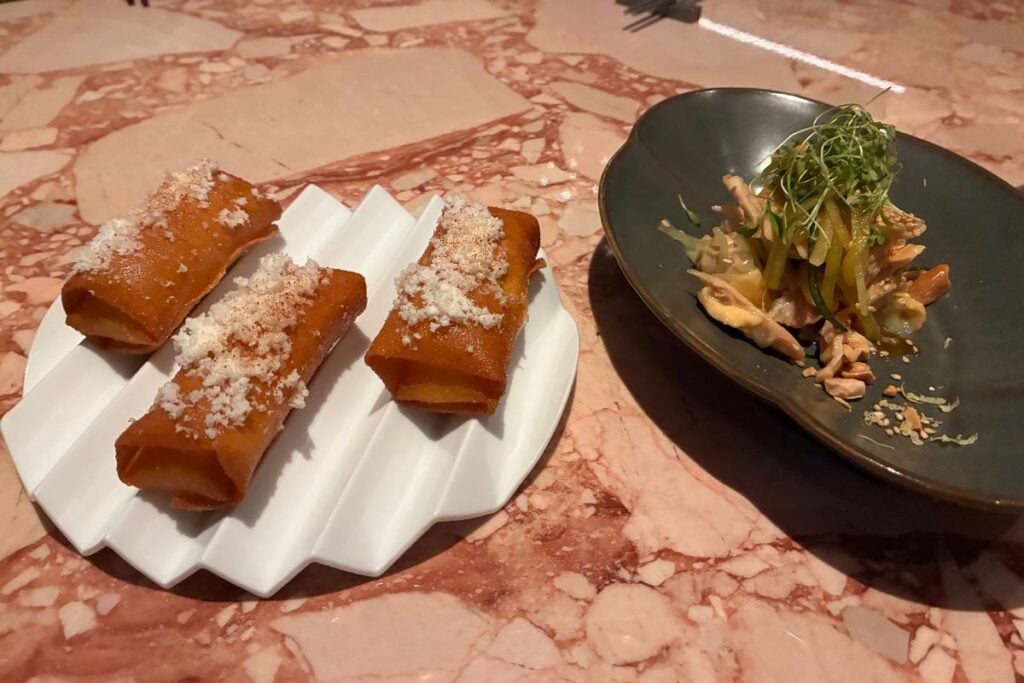 JIJA by Vicky Lau restaurant review starters