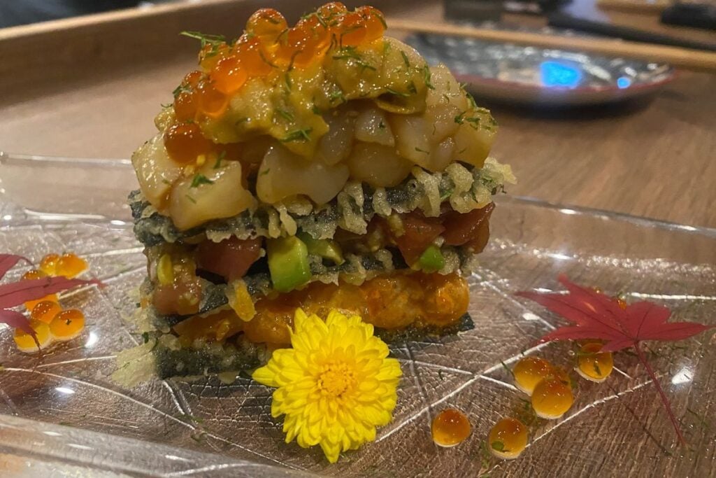 seafood millefeuille YŪJŌ review