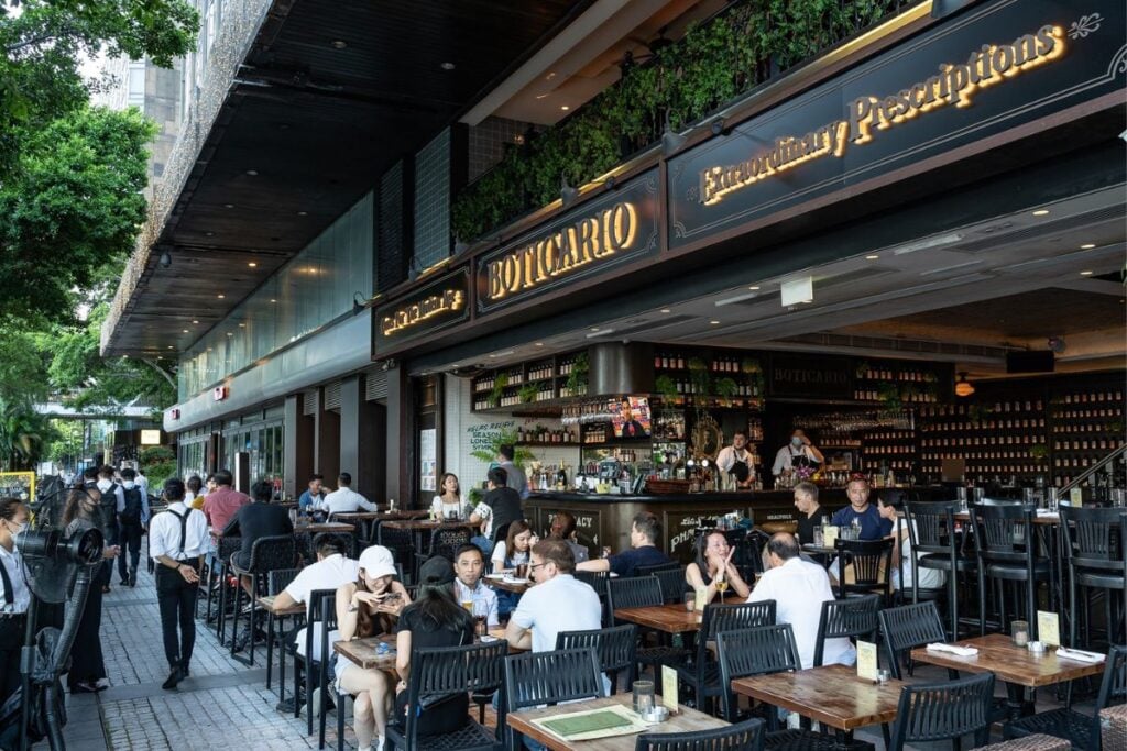 The best outdoor restaurants in Hong Kong for al-fresco dining 8 outdoor restaurants Hong Kong al fresco dining Boticario Bar & Grill