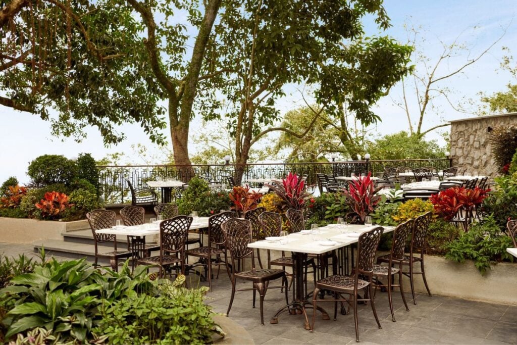 The best outdoor restaurants in Hong Kong for al-fresco dining 13 The best outdoor restaurants in Hong Kong for al fresco dining The Peak main dining area