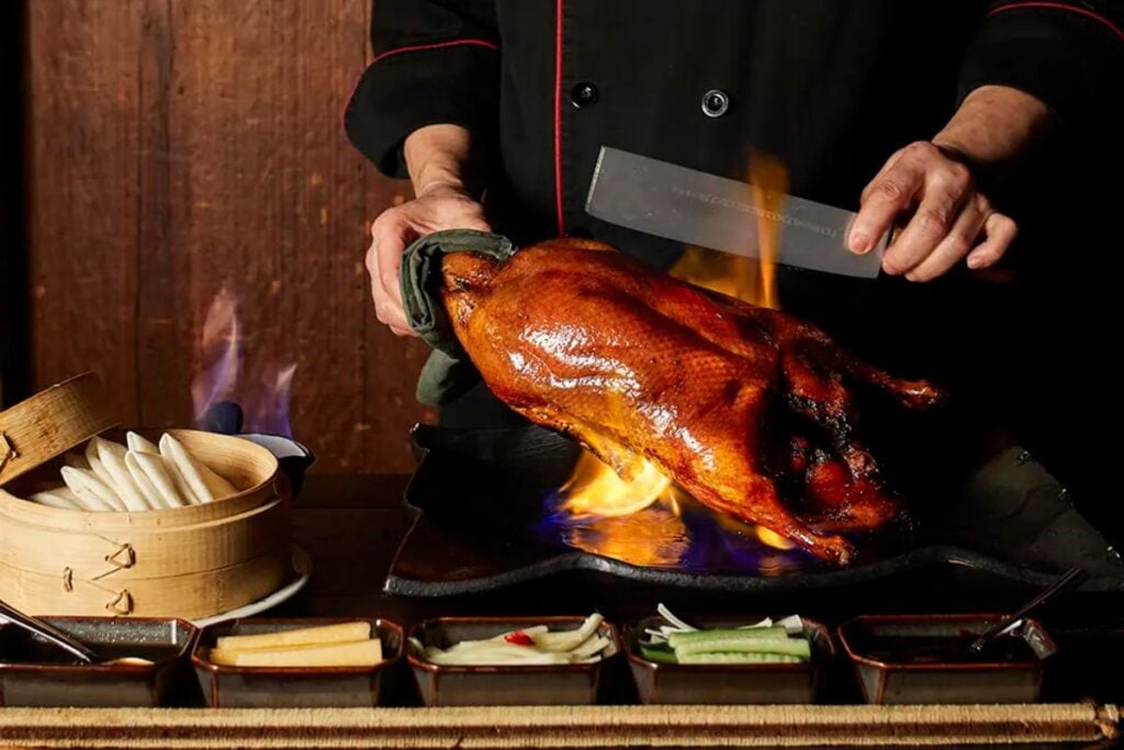best Peking duck in Hong Kong restaurants Hutong