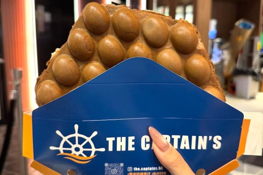 Where to find the best egg waffles for snacking on in Hong Kong 11 The Captain’s The best egg waffles in Hong Kong